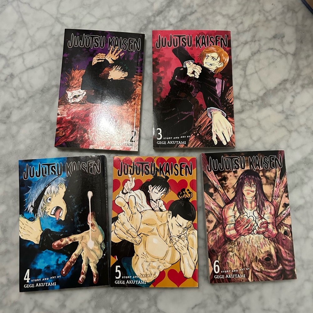 Jujutsu Kaisen Manga 2-6